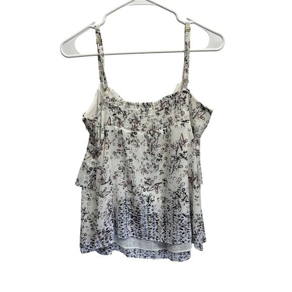 Cabi Babydoll Spaghetti Strap Ruffle Layer Cami Size M Fairygrunge - Picture 7 of 9